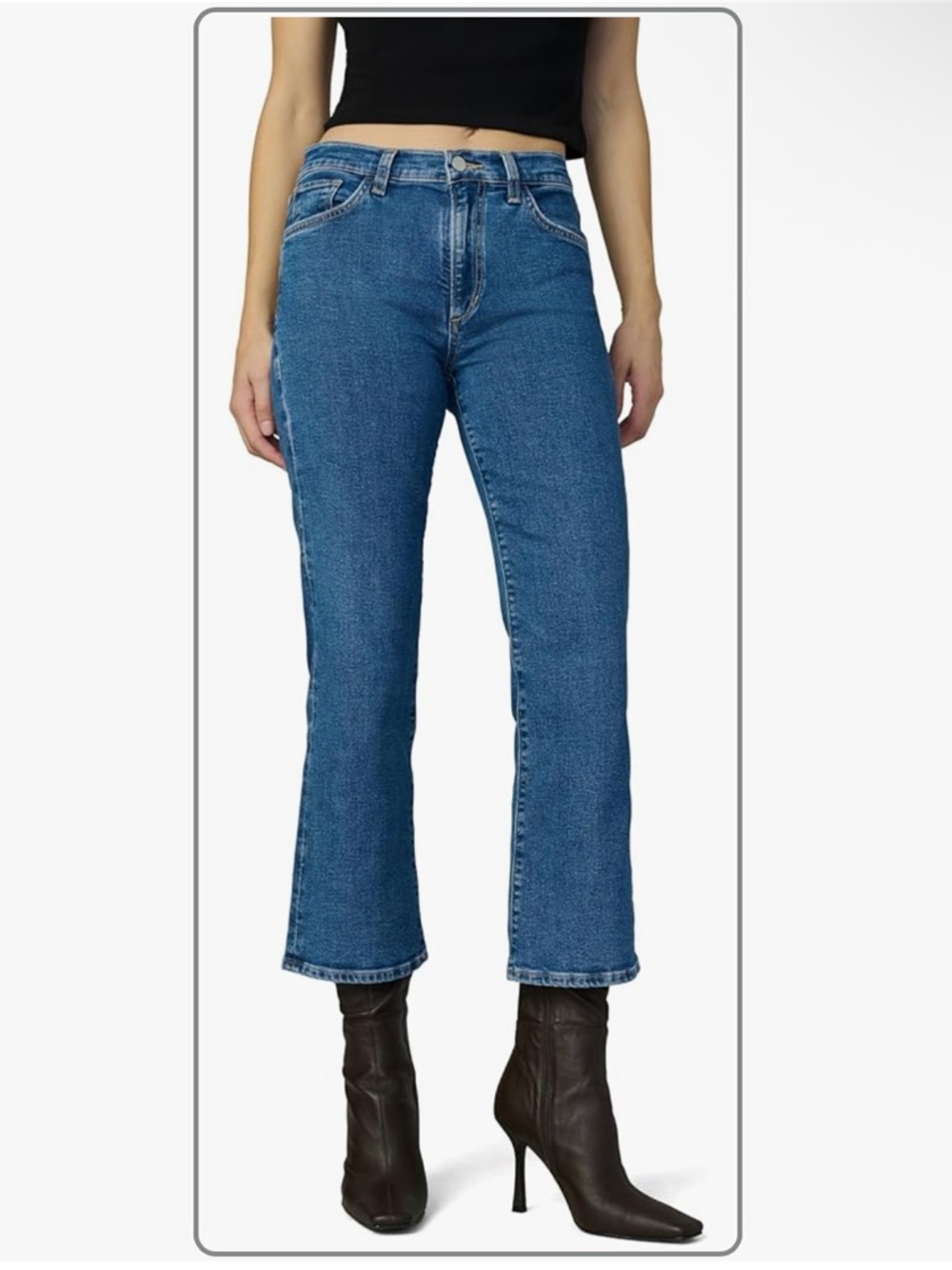 Joe's Womens The Callie High Rise Cropped Bootcut Jean size 23 NWT